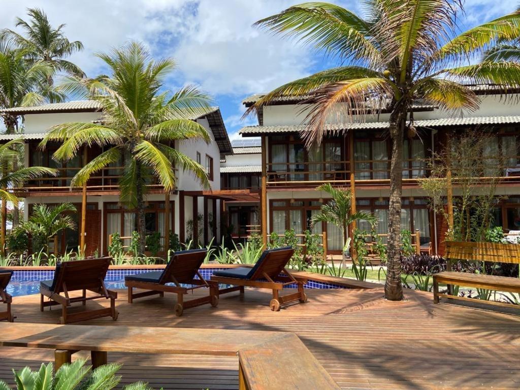 Marau Beach House Flat 107 Pe Na Areia - Dreamland Apart Taipu De Fora Barra Grande-Ba Barra Grande  Exterior foto